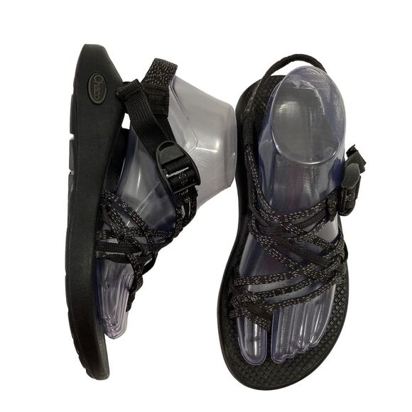 Chaco Women’s ZX/2 Classic Sandals Size 8 Black Adjustable Straps Hiking Outdoor - Picture 1 of 9